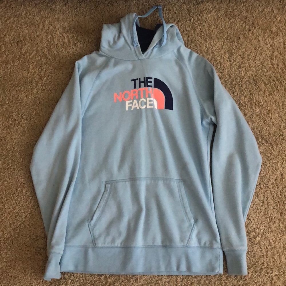 Blue North Face Sweatshirt
